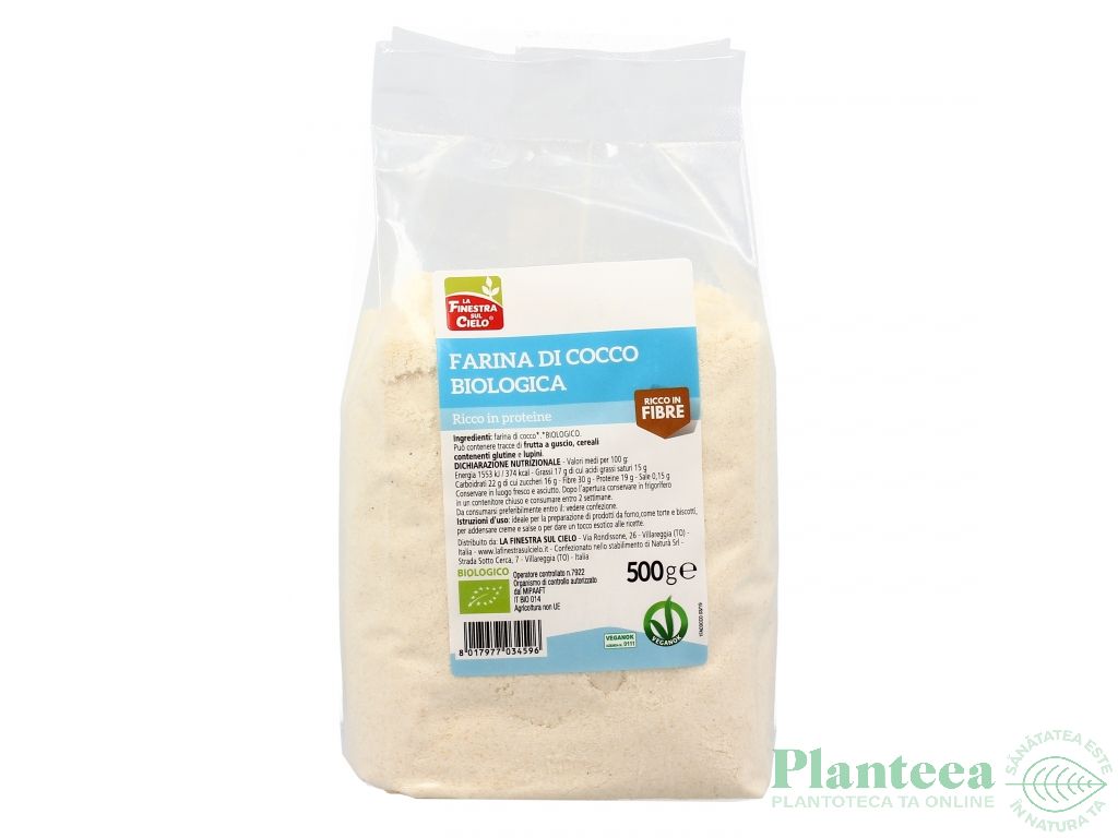 Faina cocos eco 500g - LA FINESTRA SUL CIELO