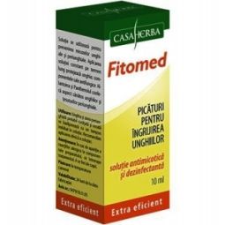 Picaturi ingrijire unghii Fitomed 10ml - CASA HERBA