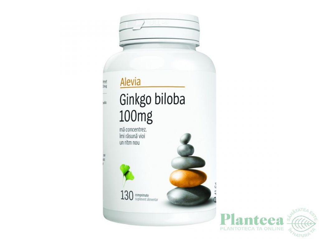 Ginkgo biloba 100mg 130cp - ALEVIA