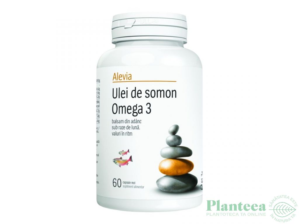 Ulei somon omega3 60cps - ALEVIA