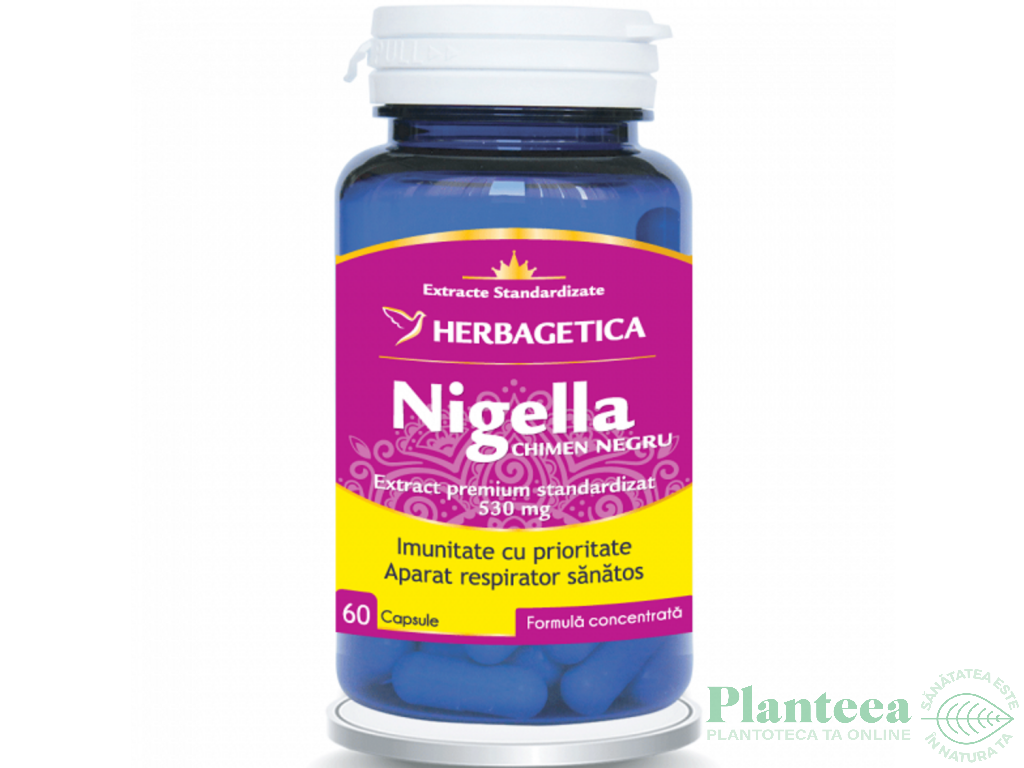 Nigella [chimen negru] 60cps - HERBAGETICA