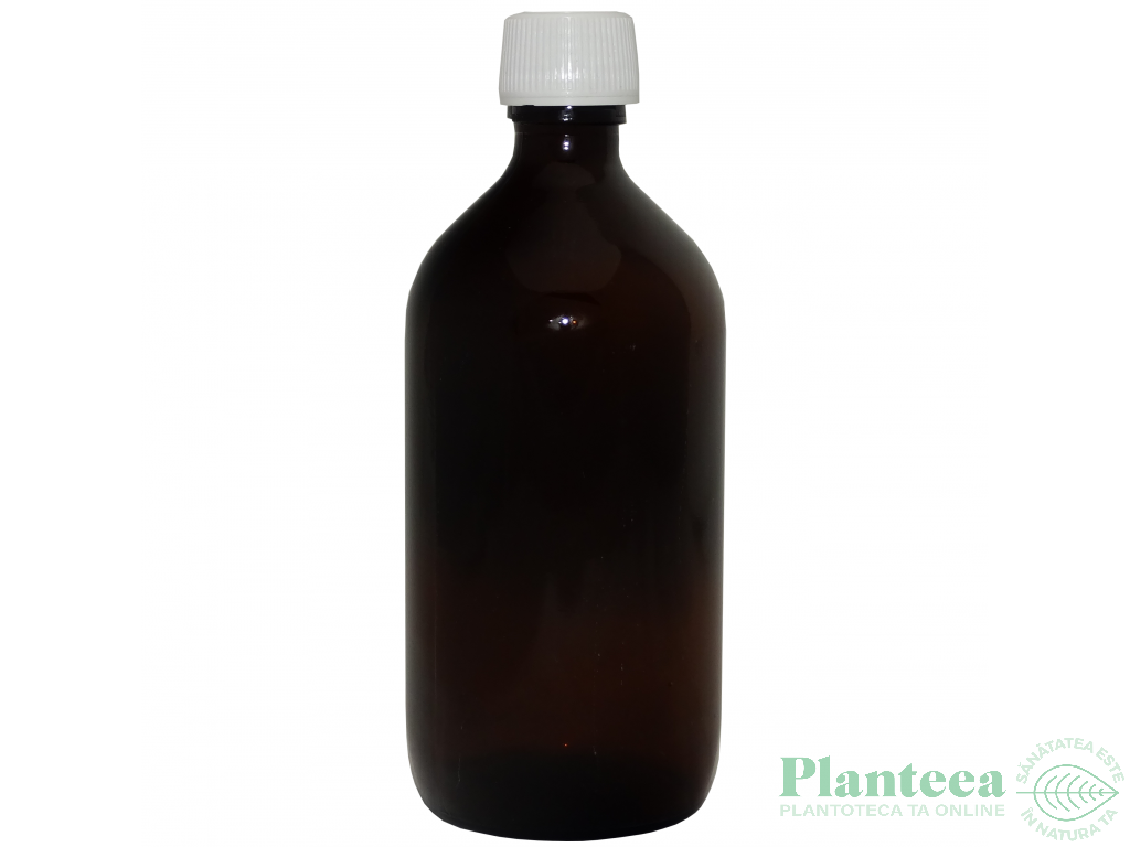 Flacon sticla bruna cu dop 480ml - AQUA NANO