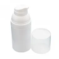 Flacon plastic alb airless Oly fara pompa 40ml - MAYAM