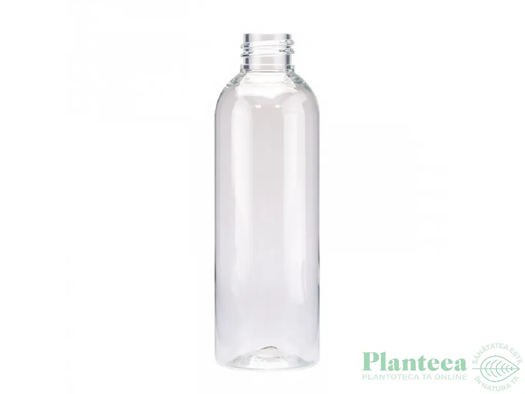 Flacon plastic transparent Cristal 20/410 fara capac 100ml - ELLEMENTAL