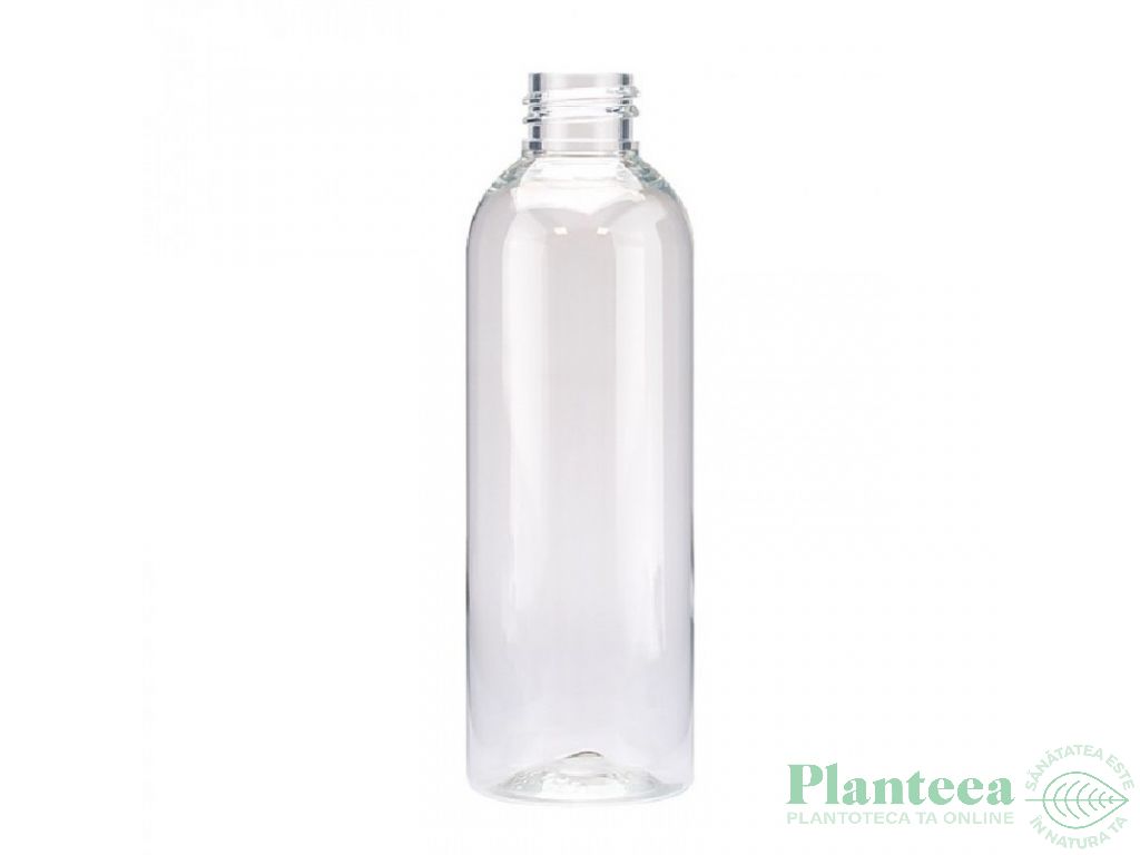 Flacon plastic transparent Cristal 20/410 fara capac 100ml - MAYAM