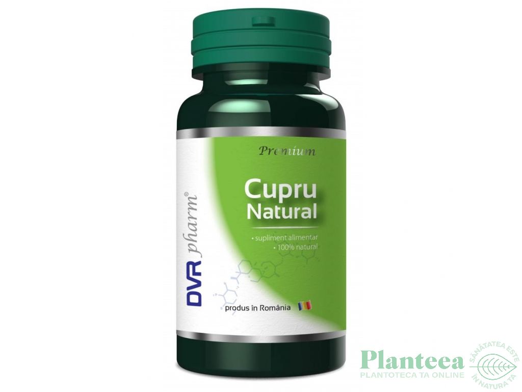 Cupru natural 60cps - DVR PHARM