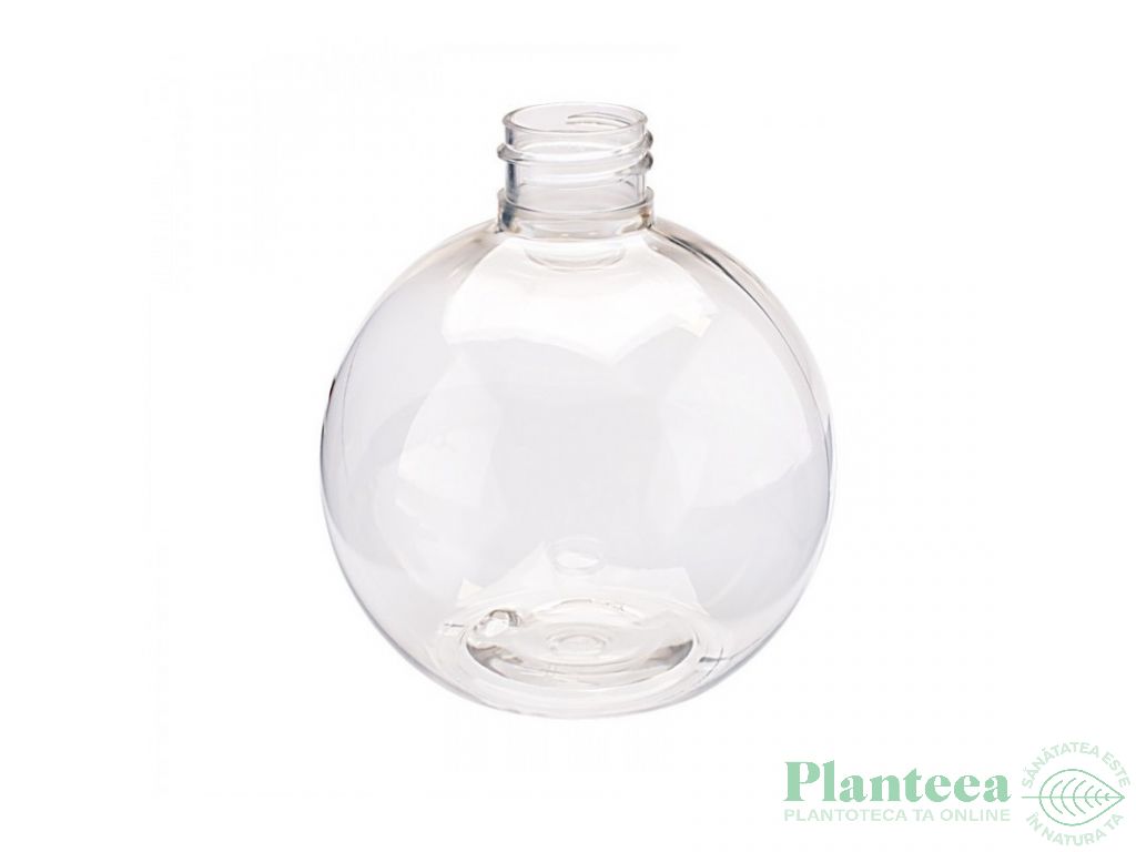 Flacon plastic transparent Glob 24/410 fara capac 250ml - MAYAM