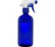 Flacon sticla albastra cu pulverizator trigger 480ml - AQUA NANO