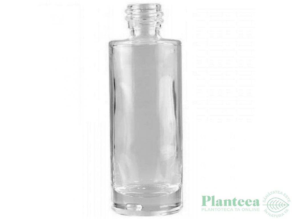 Flacon sticla transparenta Laura fara capac 30ml - MAYAM