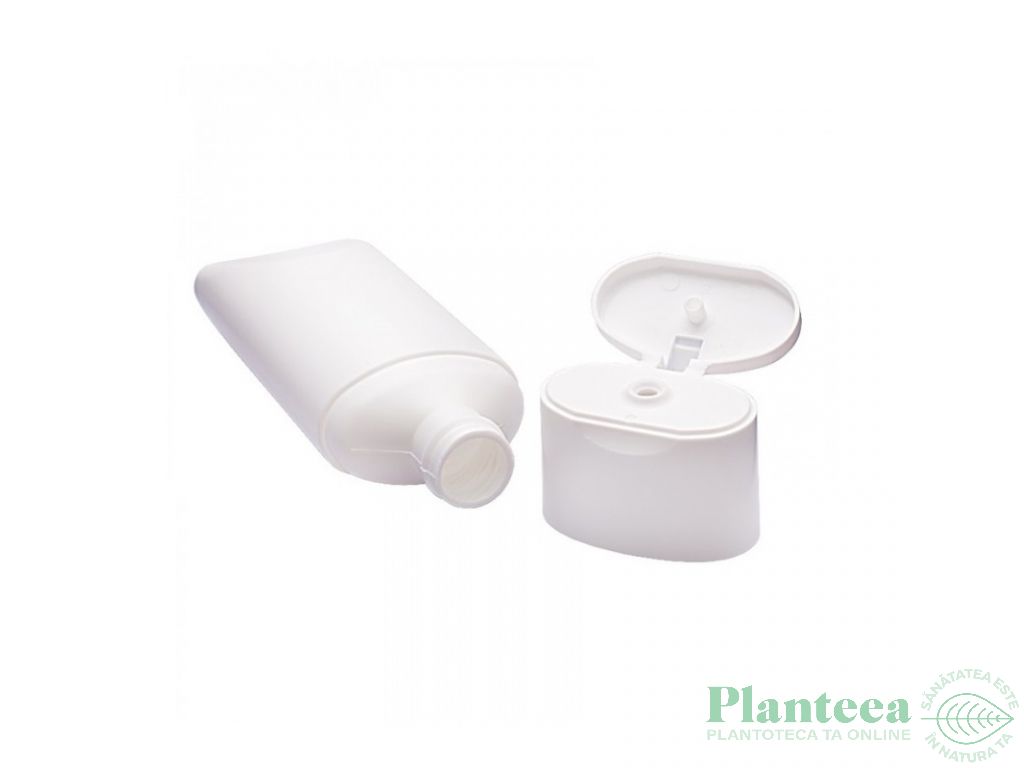 Flacon plastic alb tip tub moale 75ml - MAYAM