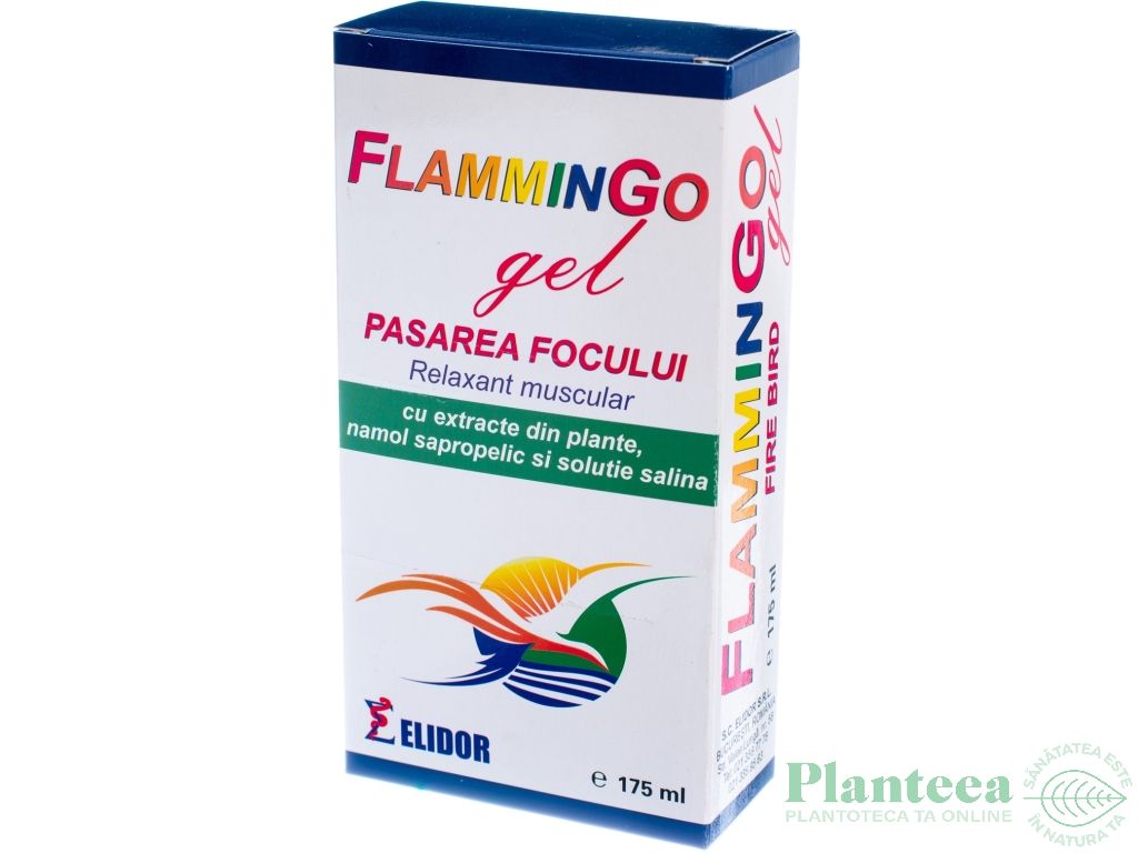 Gel relaxant muscular FlamminGo Pasarea focului 175ml - ELIDOR