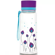 Bidon lichide fara BPA purple leaves 600ml - EQUA