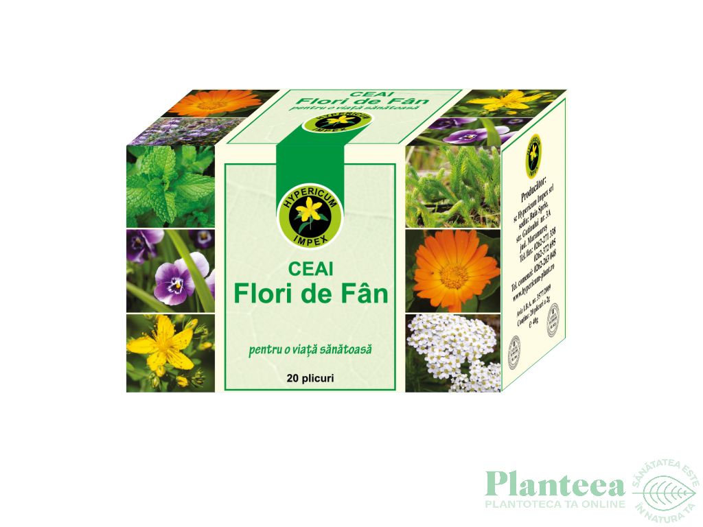 Ceai flori fan 20dz - HYPERICUM PLANT