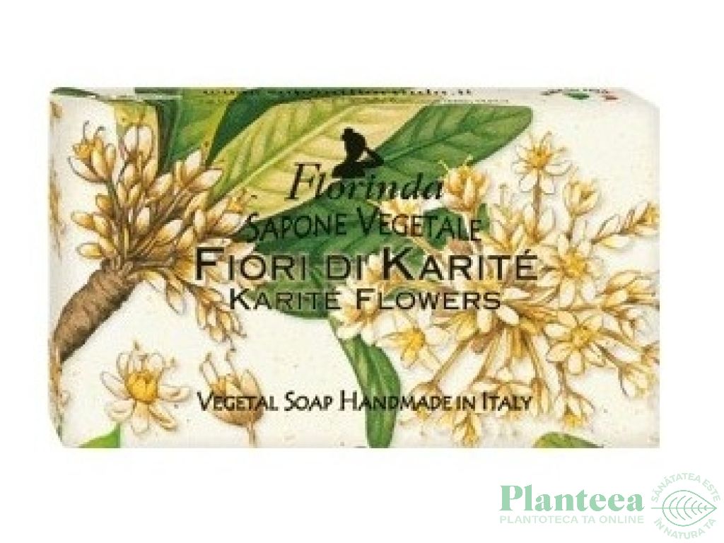 Sapun vegetal flori shea 100g - FLORINDA