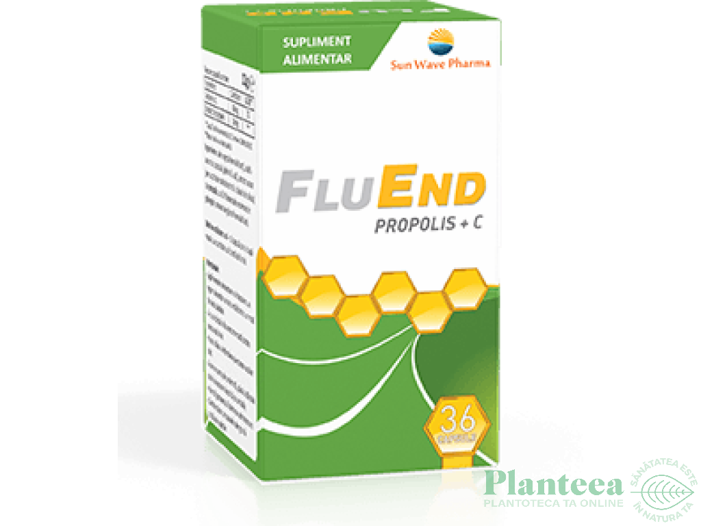 FluEnd propolis C 36cps - SUN WAVE PHARMA