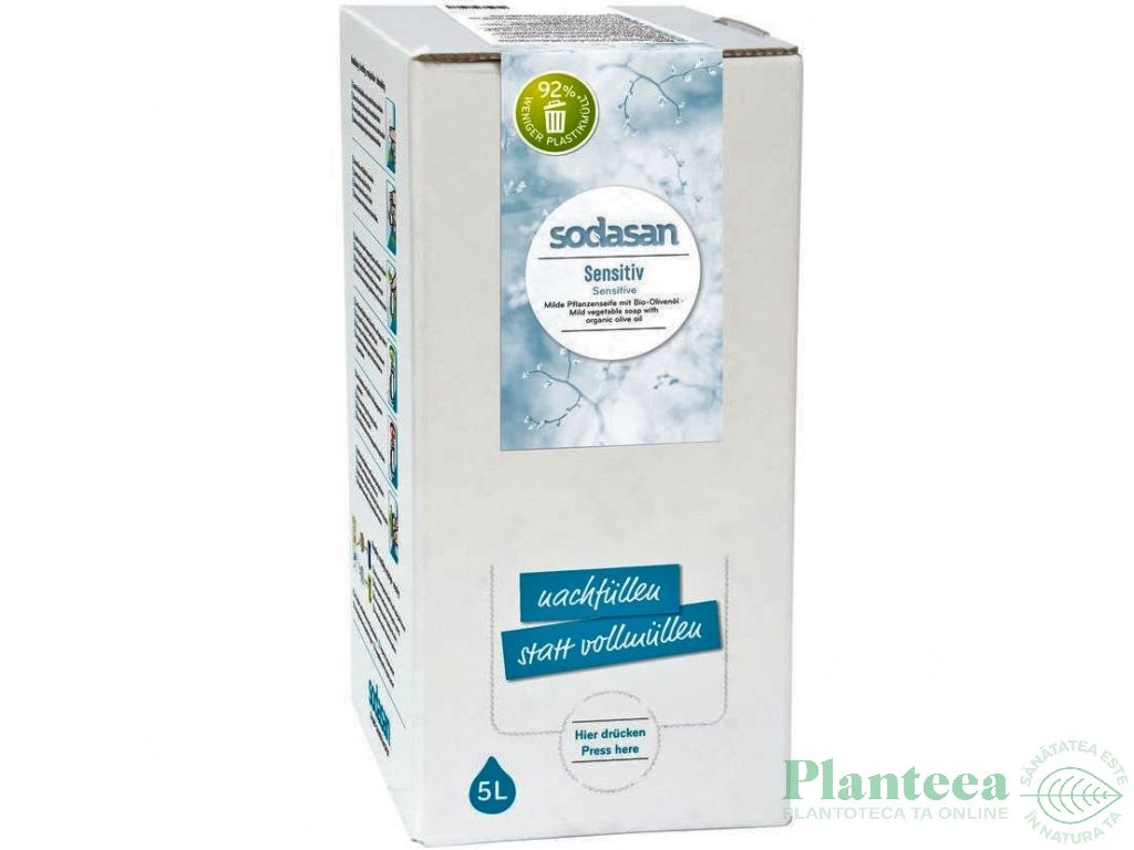 Sapun lichid Sensitiv 5L - SODASAN