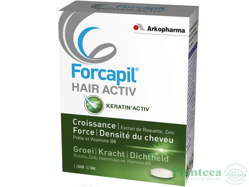Forcapil hair activ 30cp - ARKOPHARMA