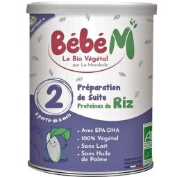 Lapte praf formula2 proteine orez bebelusi +6luni eco 800g - LA MANDORLE