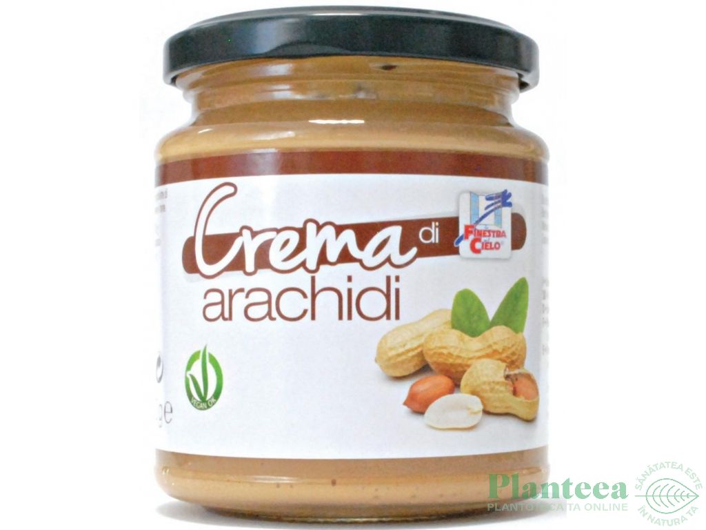 Crema arahide 100%  eco 300g - LA FINESTRA SUL CIELO