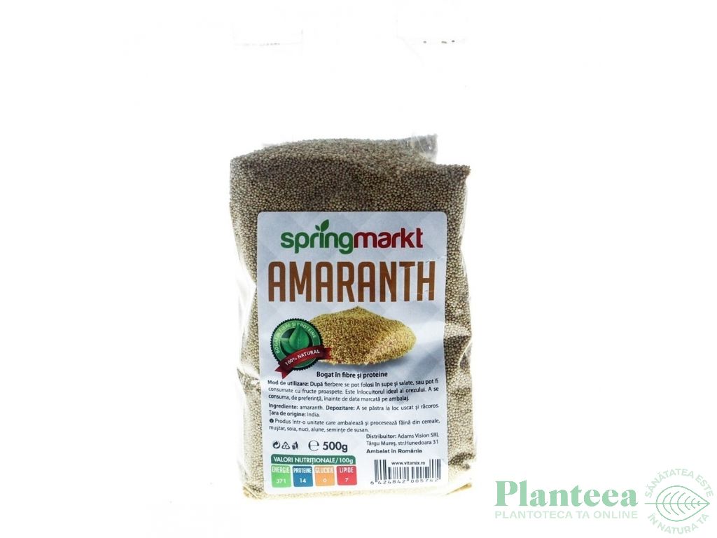 Amarant boabe eco 500g - SPRINGMARKT