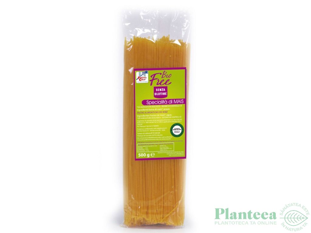 Paste spaghete porumb eco 500g - LA FINESTRA SUL CIELO