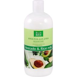 Gel dus cremos avocado lapte_orez 500ml - FRESH JUICE