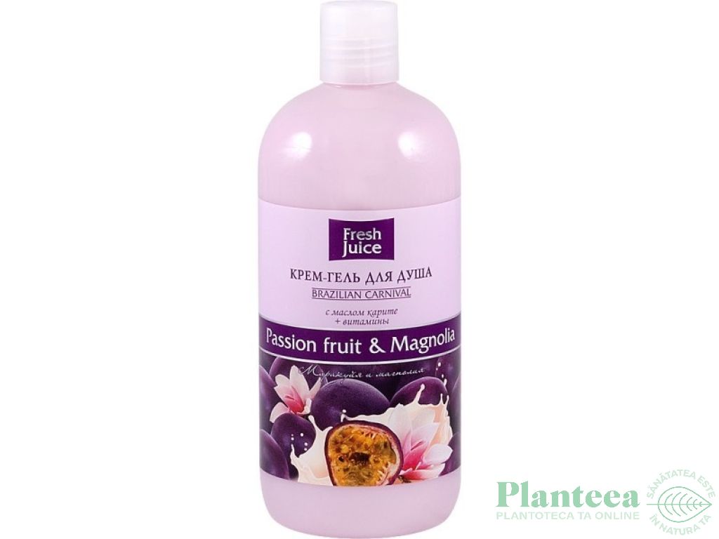 Gel dus cremos passiflora magnolie 500ml - FRESH JUICE