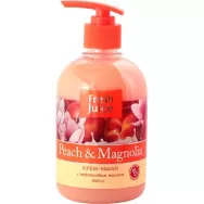 Sapun lichid maini ulei piersica magnolie 460ml - FRESH JUICE