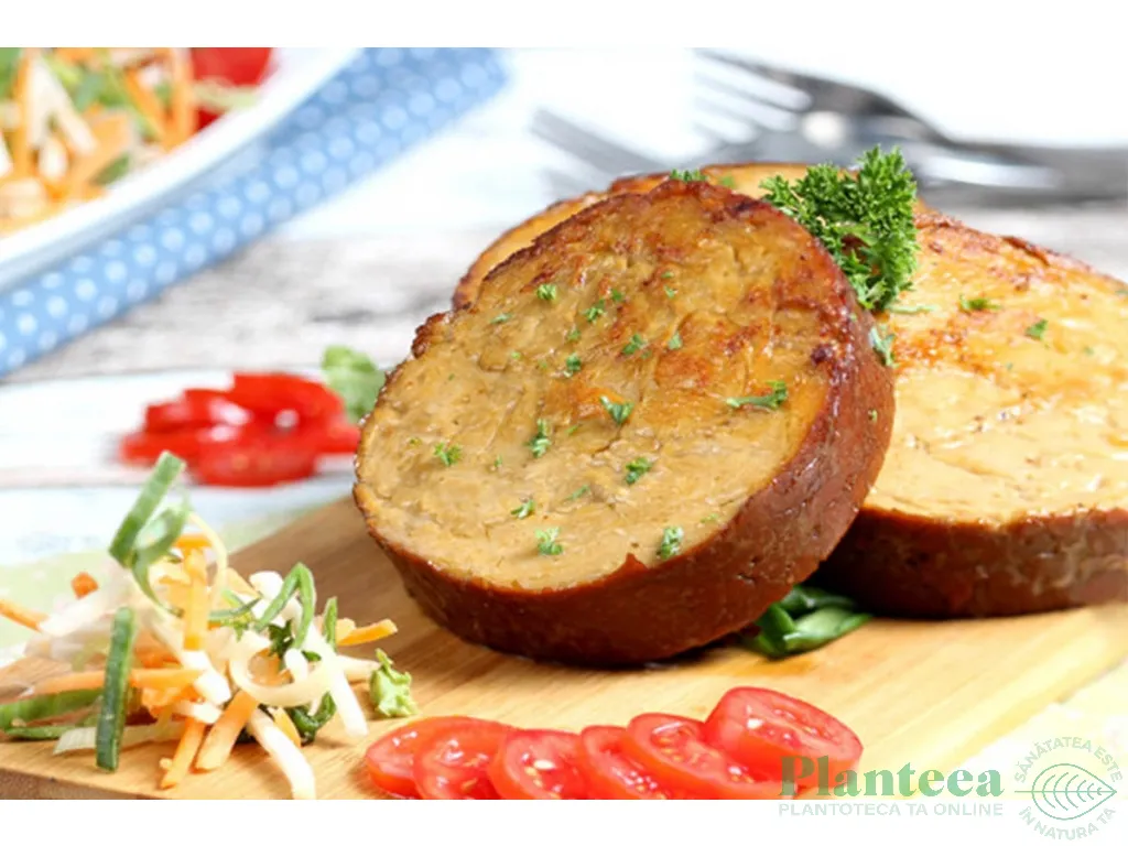 Friptura vegana seitan afumata 130g - WHEATY