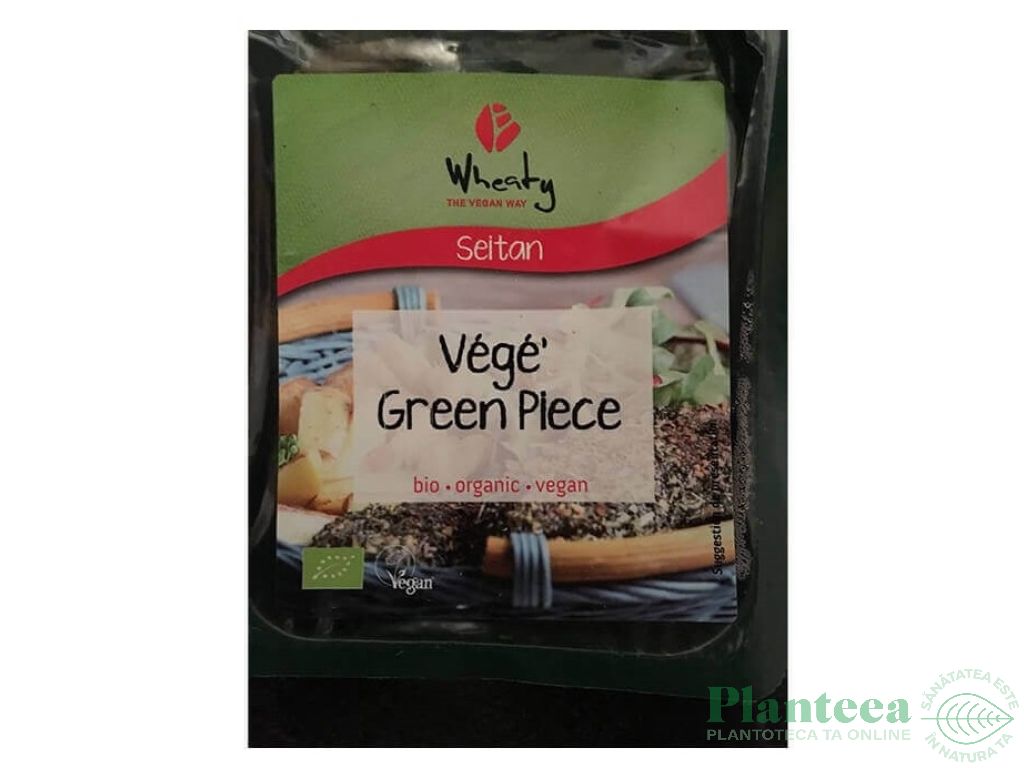 Friptura vegana seitan Green Piece 175g - WHEATY