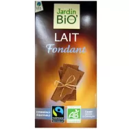 Ciocolata lapte fondant eco 100g - JARDIN BIO