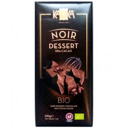 Ciocolata neagra 55% Noir Dessert eco 200g - KAOKA