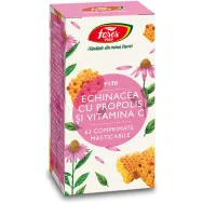 Echinaceea propolis C masticabile 63cp - FARES