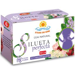 Ceai natural Silueta Perfecta controlul greutatii 20dz - FARES