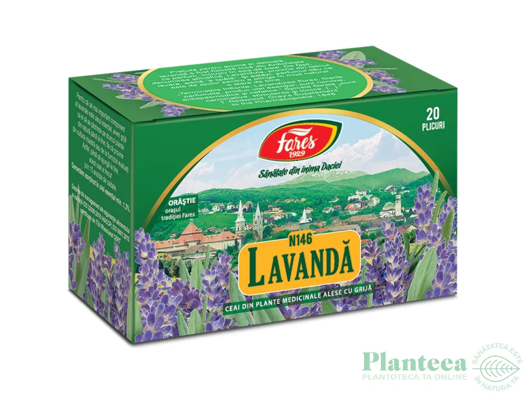 Ceai lavanda 20dz - FARES