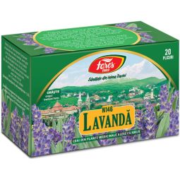 Ceai lavanda 20dz - FARES
