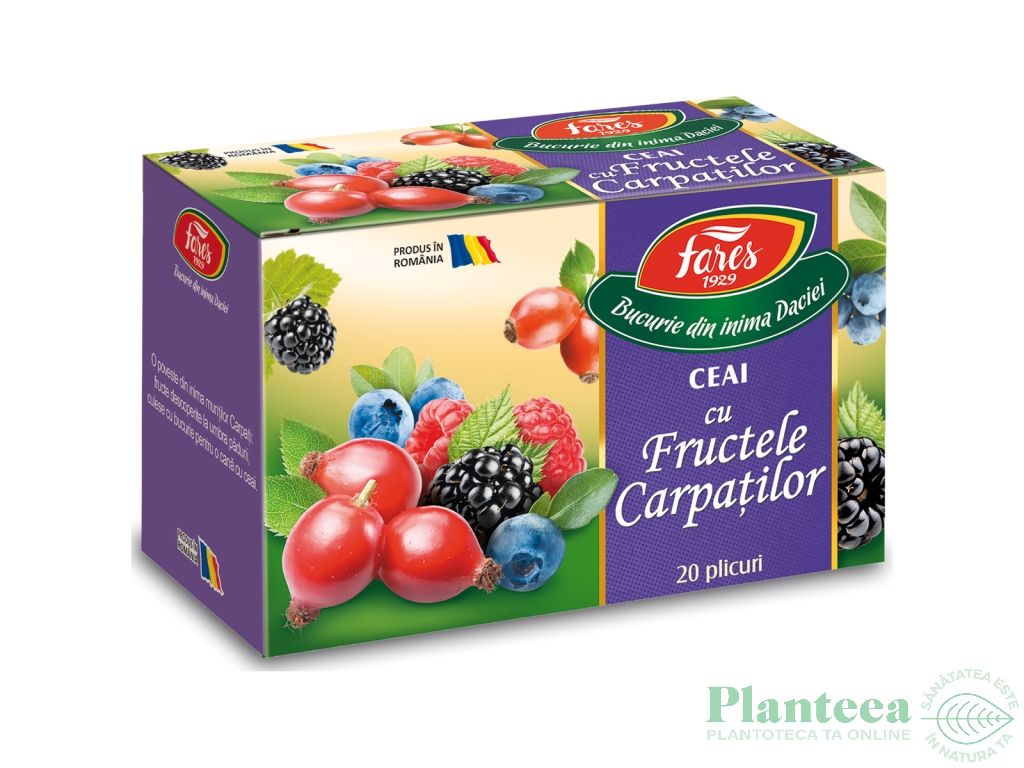 Ceai fructele Carpatilor 20dz - FARES