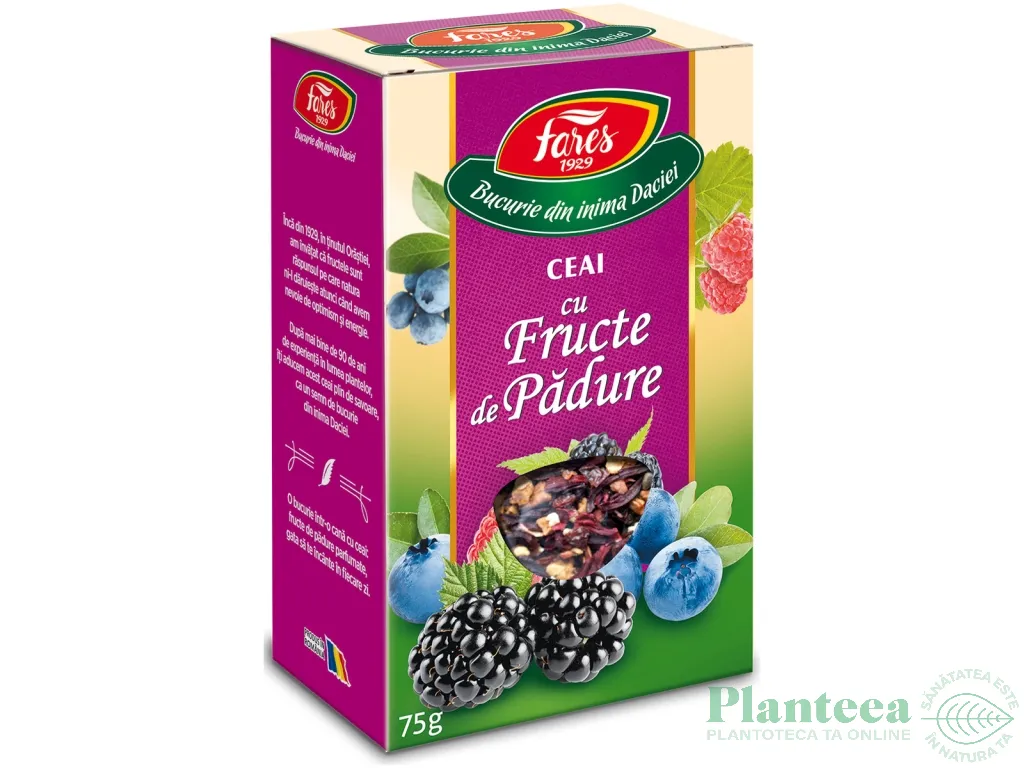 Ceai fructe padure 75g - FARES