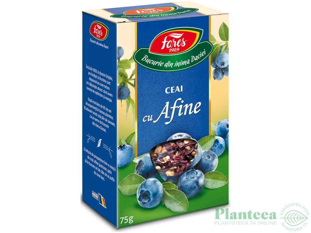 Ceai cu afine 75g - FARES