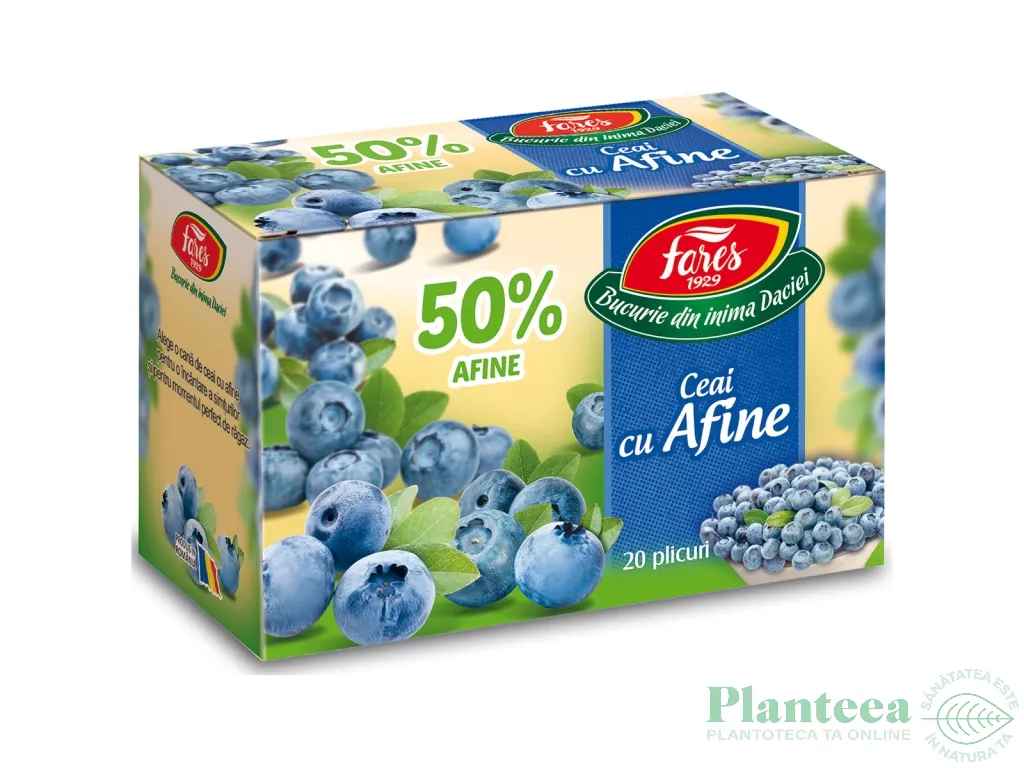 Ceai cu afine 50% 20dz - FARES