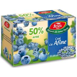 Ceai cu afine 50% 20dz - FARES