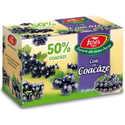 Ceai cu coacaze 50% 20dz - FARES