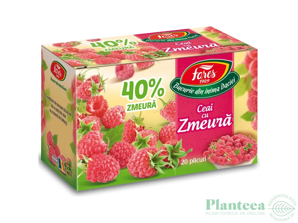Ceai cu zmeura 40% 20dz - FARES