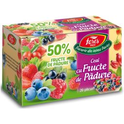 Ceai fructe padure 50% 20dz - FARES