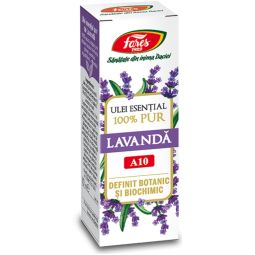 Ulei esential lavanda 100% pur 10ml - FARES