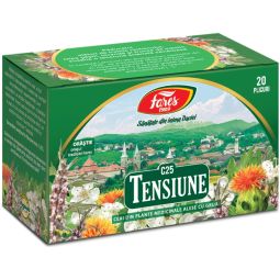 Ceai tensiune [hipertensiune] 20dz - FARES