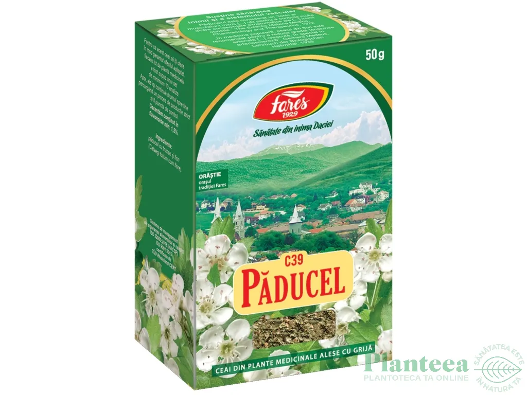 Ceai paducel flori frunze 50g - FARES