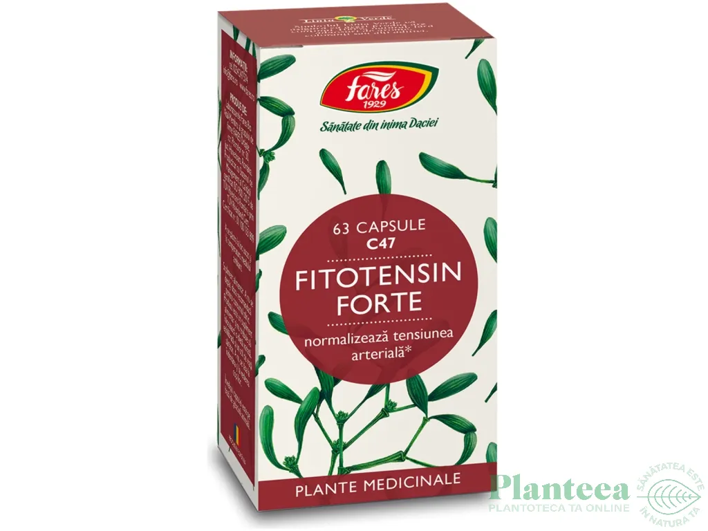 Fitotensin forte 63cps - FARES