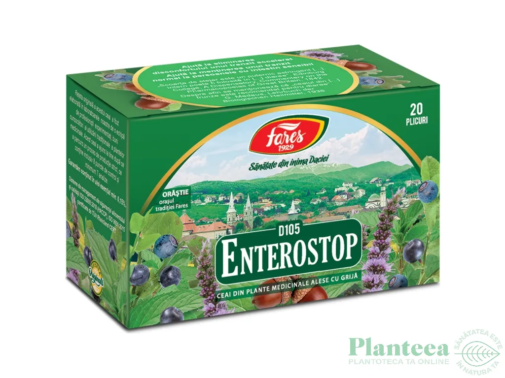 Ceai enterostop 20dz - FARES