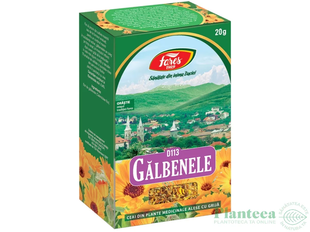 Ceai galbenele 20g - FARES